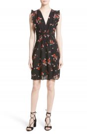 Rebecca Taylor Marguerite Floral Stretch Silk Dress at Nordstrom